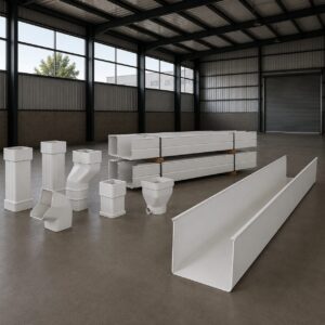 Sistema de captación pluvial industrial de PVC